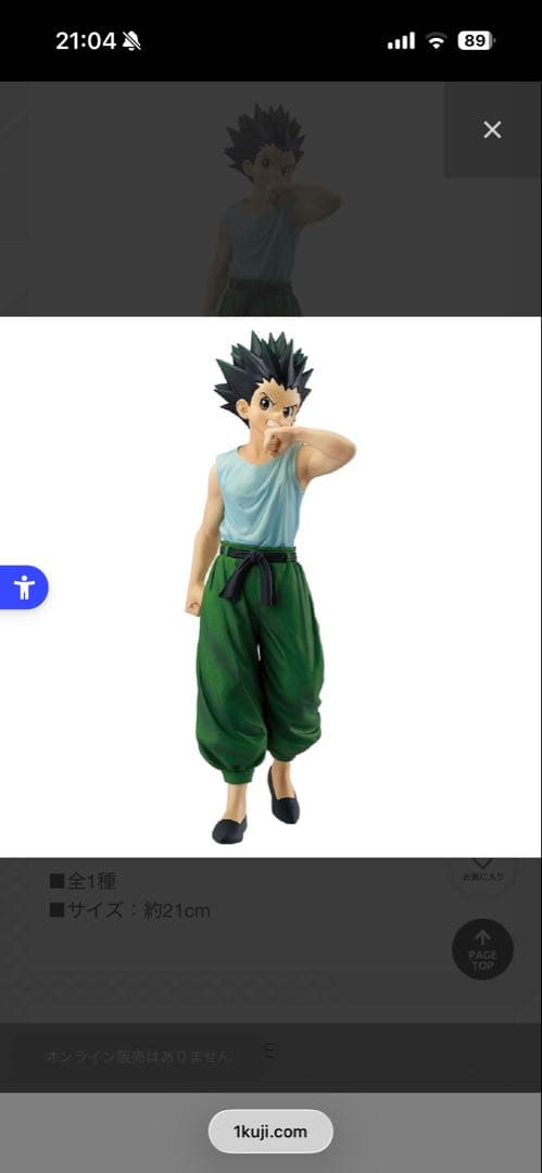 HUNTER×HUNTER 一番くじ フィギュアA賞ゴン＆E賞シュート②