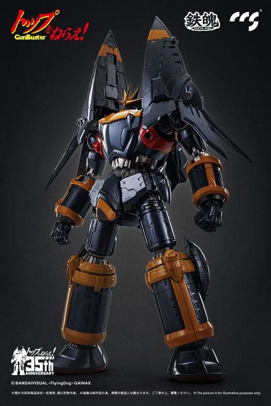 【新品】CCSTOYS 鉄魄 トップをねらえ! ガンバスター 合金可動フィギュア