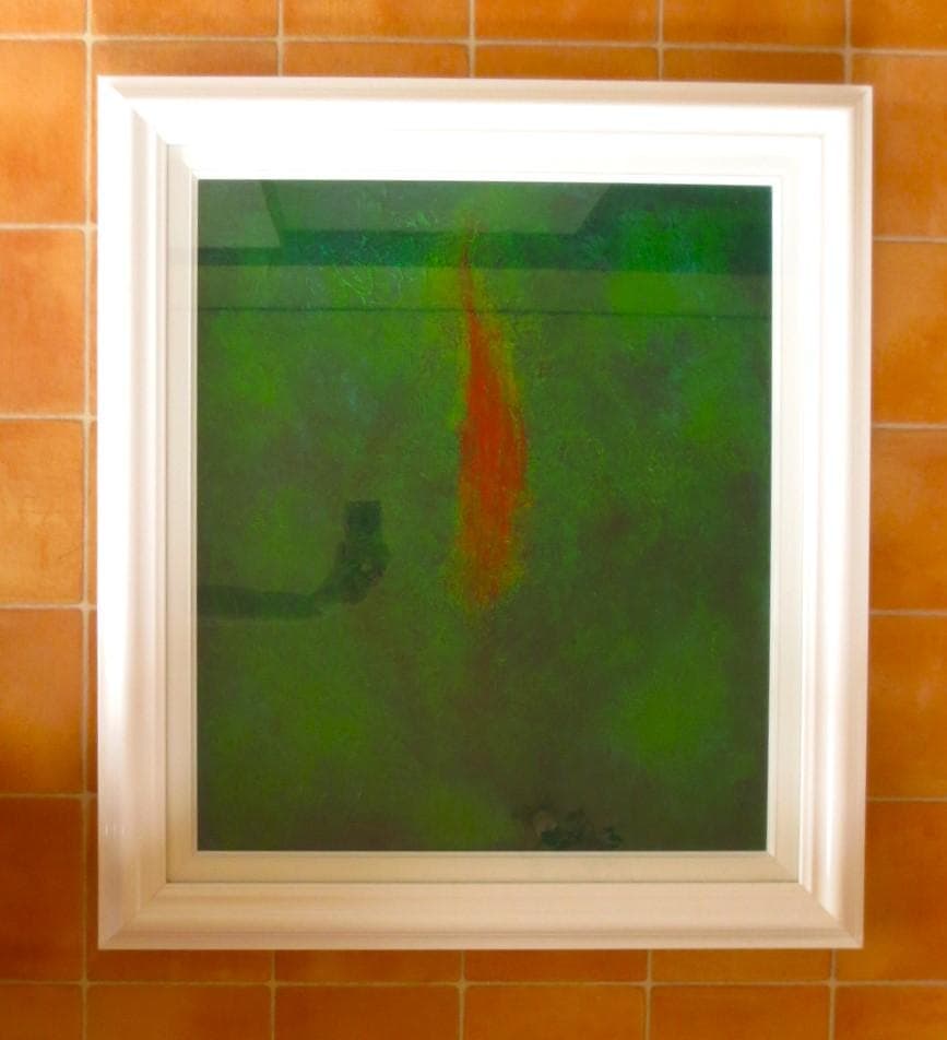 絵画　アート　命の火を輝かす　真作
