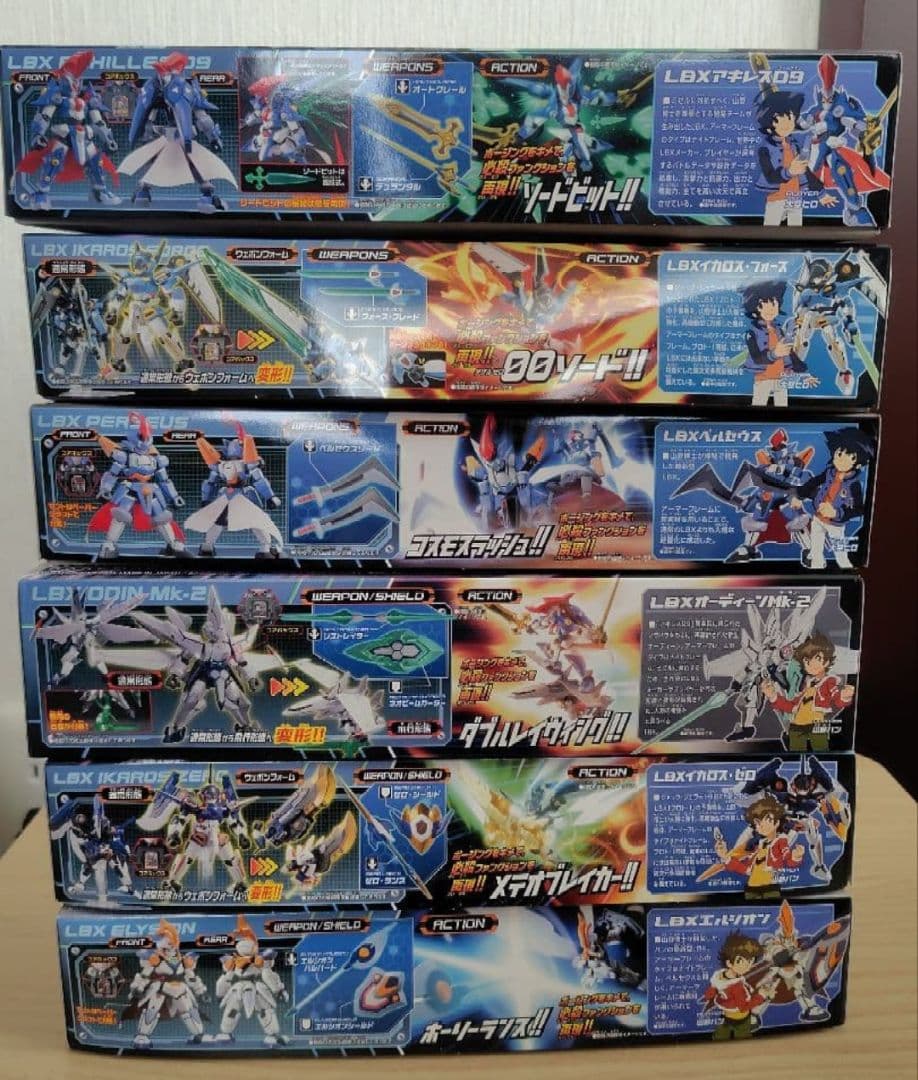 ダンボール戦機　LBX プラモデル まとめ売り　　未開封　アキレス　オーディーン