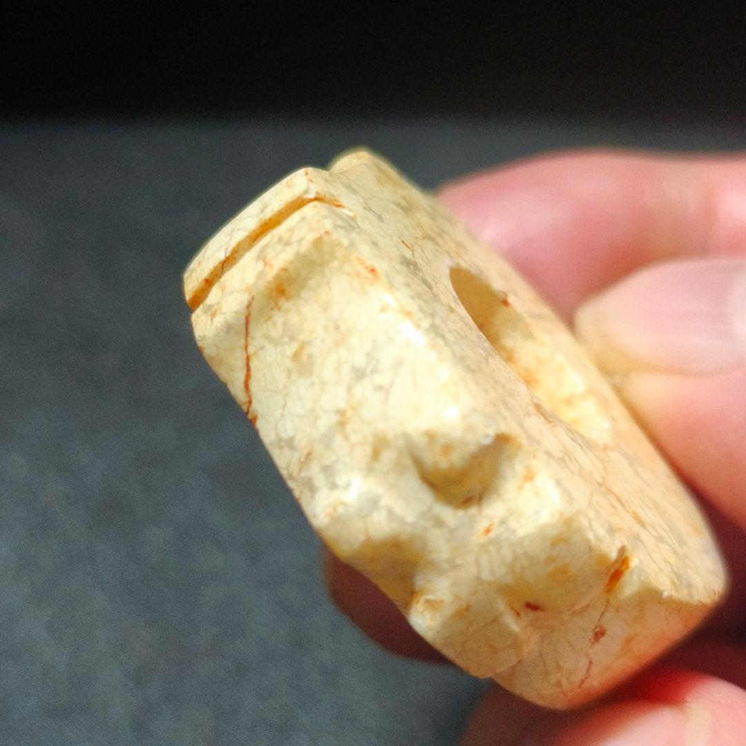 良渚玉琮 玉器 中国骨董 璧形玉佩 良渚文化 雕工璧 古美術 蒐集家放出 古玉