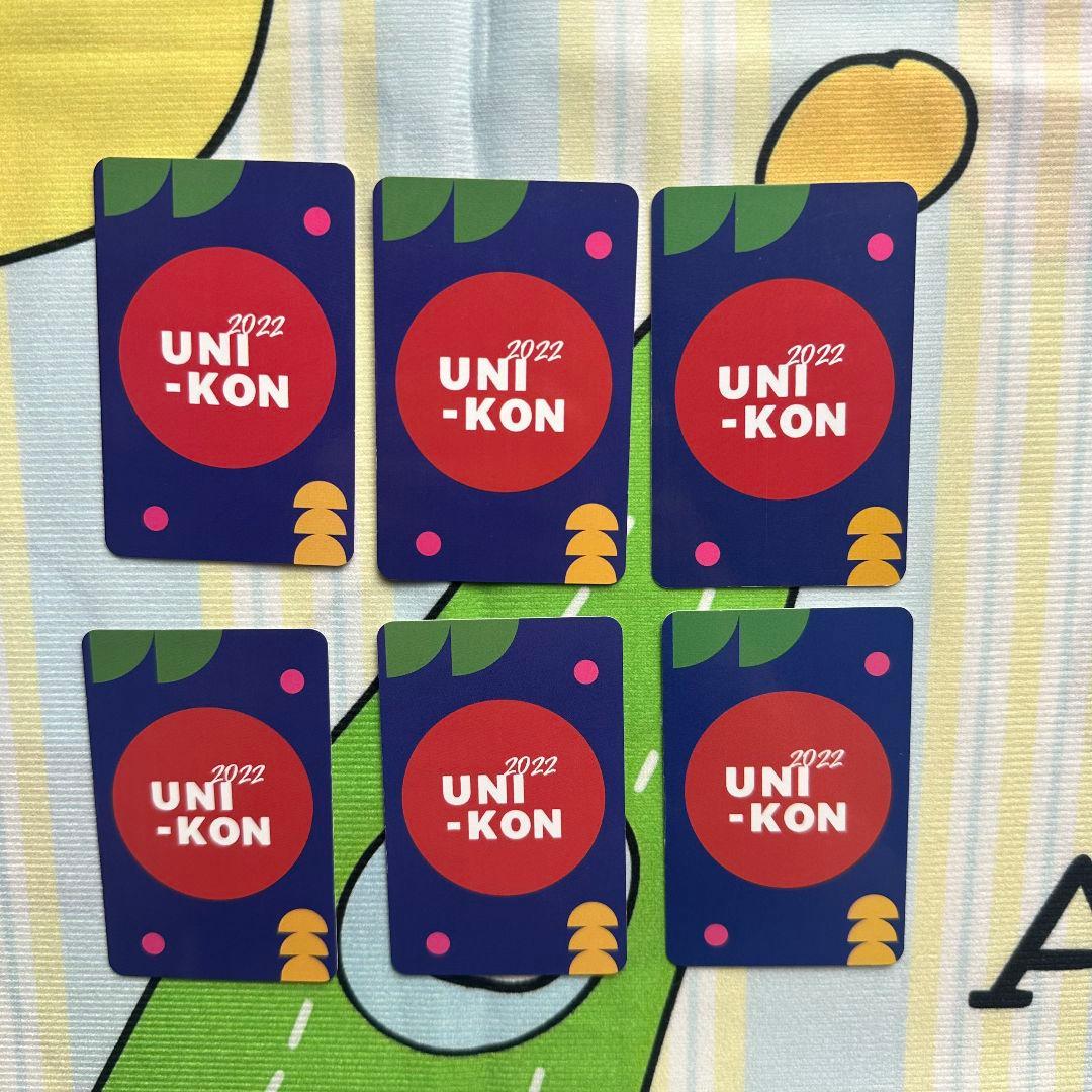 IVE 2022 UNI-KON 特典 ユニコントレカ 6枚
