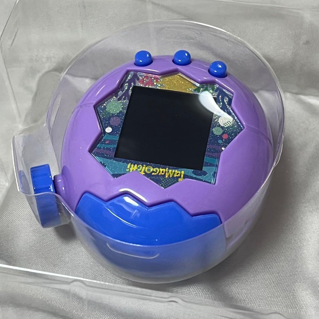 たまごっちパラダイス パープル × ブルー　カスタム　本体
