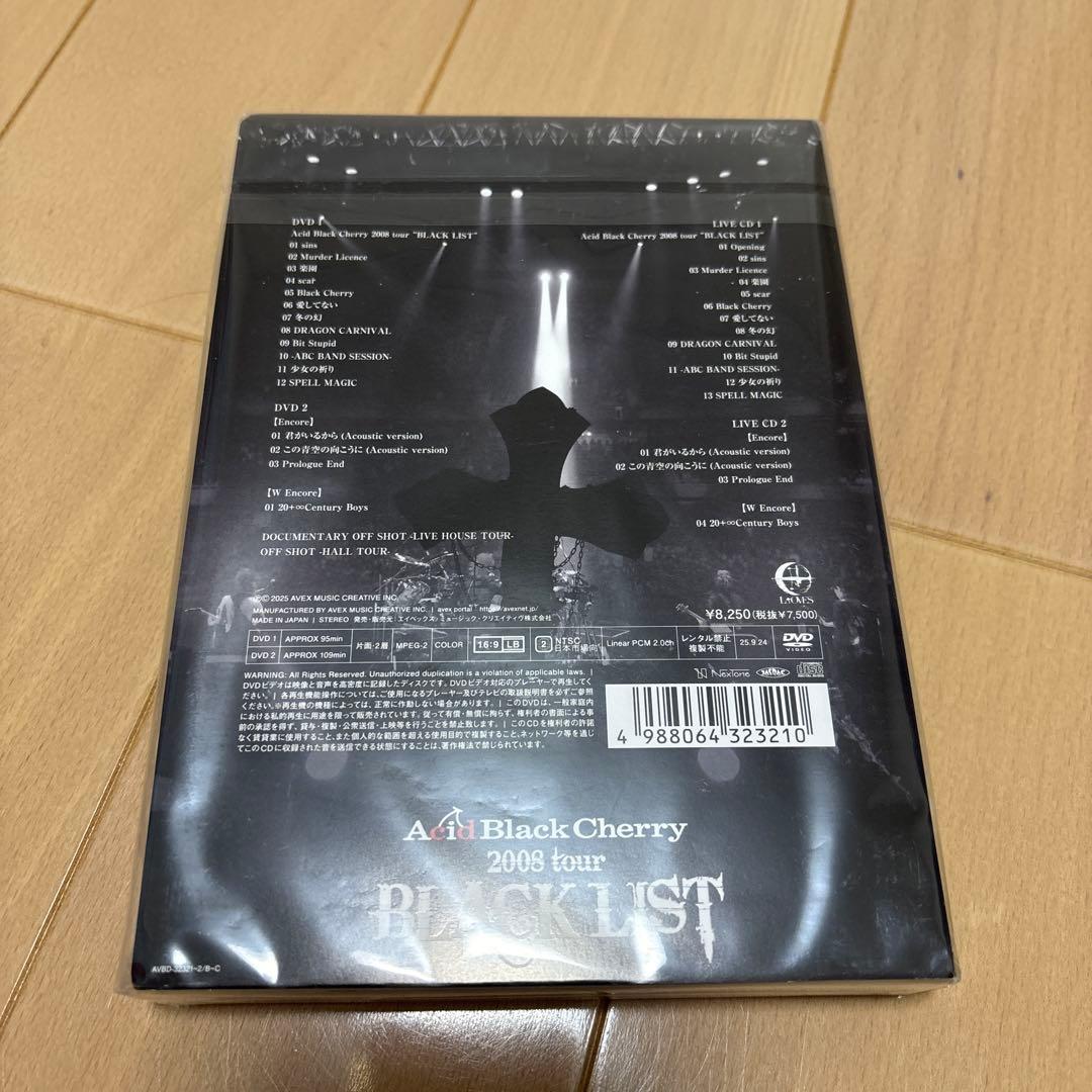 Acid Black Cherry DVD まとめ売り シリアル無し ポスター付