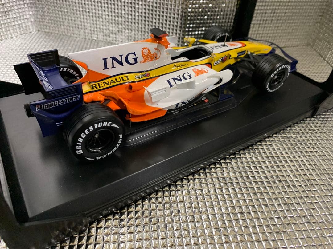 【F1 INGルノー R28 NOREV 2008年 アロンソ1/18】