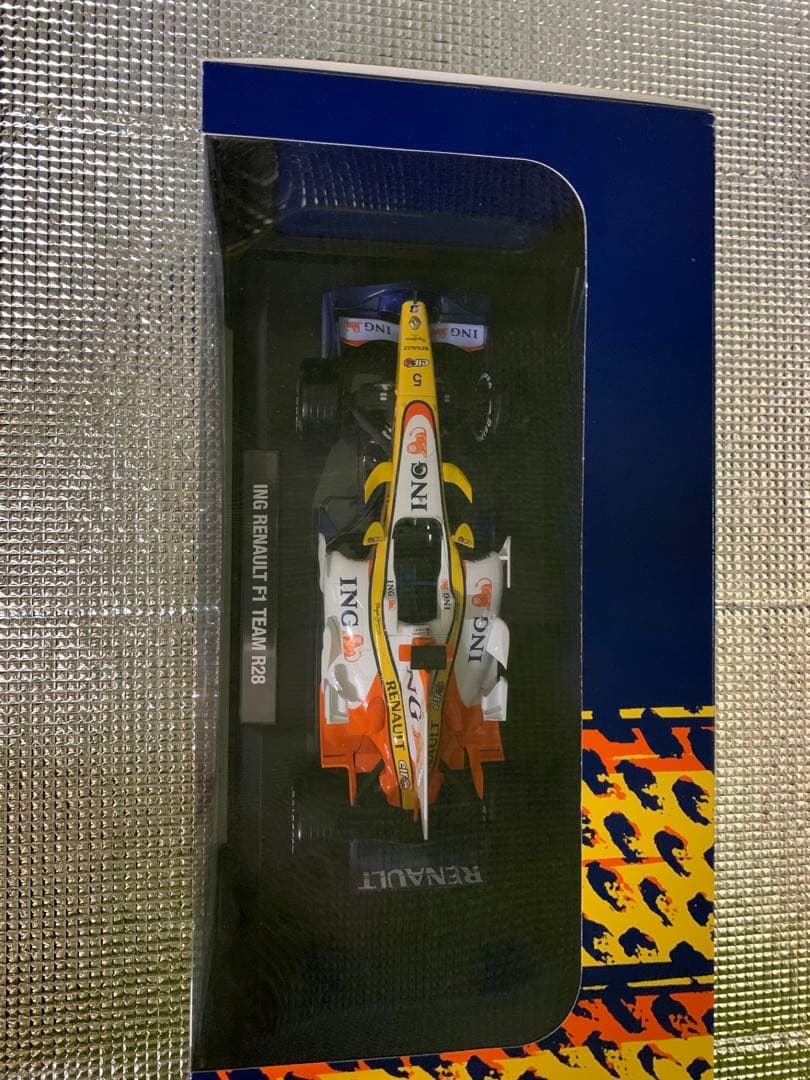 【F1 INGルノー R28 NOREV 2008年 アロンソ1/18】