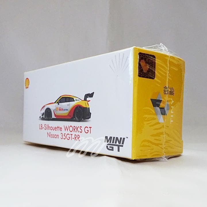 ⭐️MINI GT 香港Shell限定 LB-シルエットワークス 35GT-RR