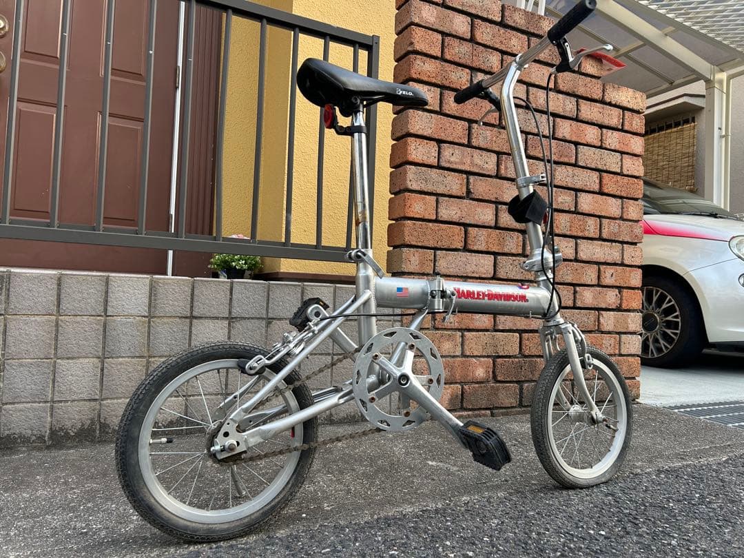 兵庫県神戸市より！ハーレーダビッドソン折りたたみ自転車です。
