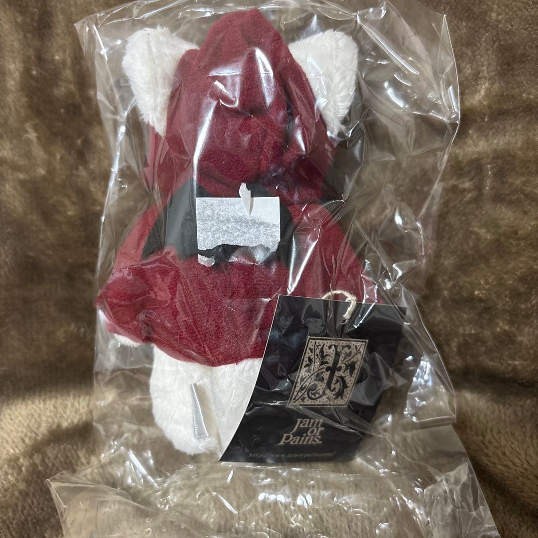 jam or Pains.様⭐︎白猫悪魔ずきん(シロネコ)ぬいぐるみ金目