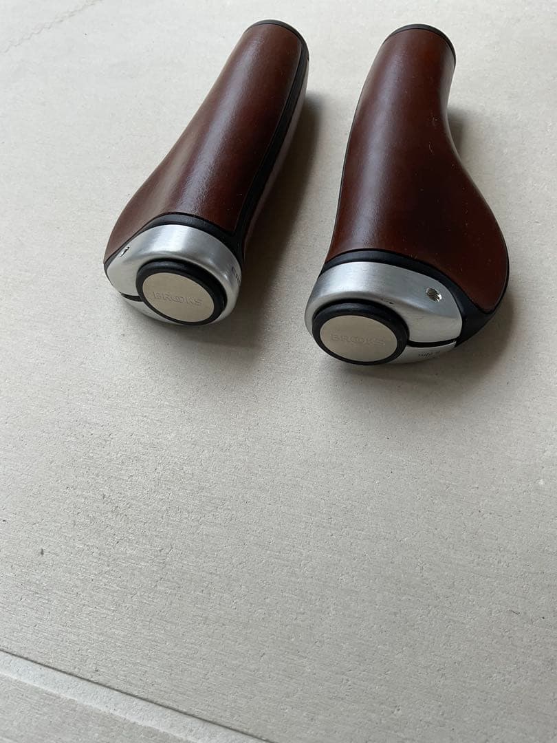 パーツ Brooks Ergon GP1 Leather Grip