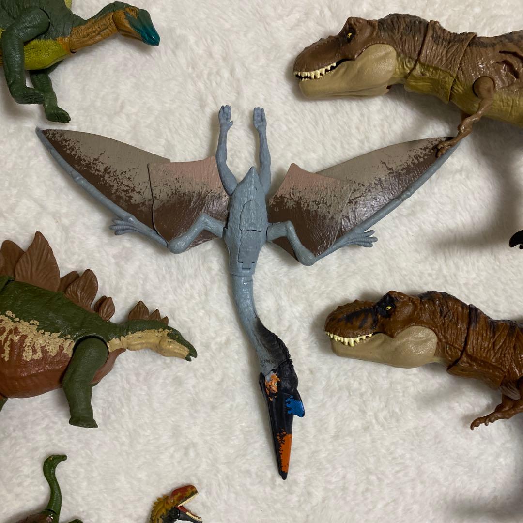 マテル MATTEL ジュラシックワールド 恐竜　フィギュア　13体　セット①