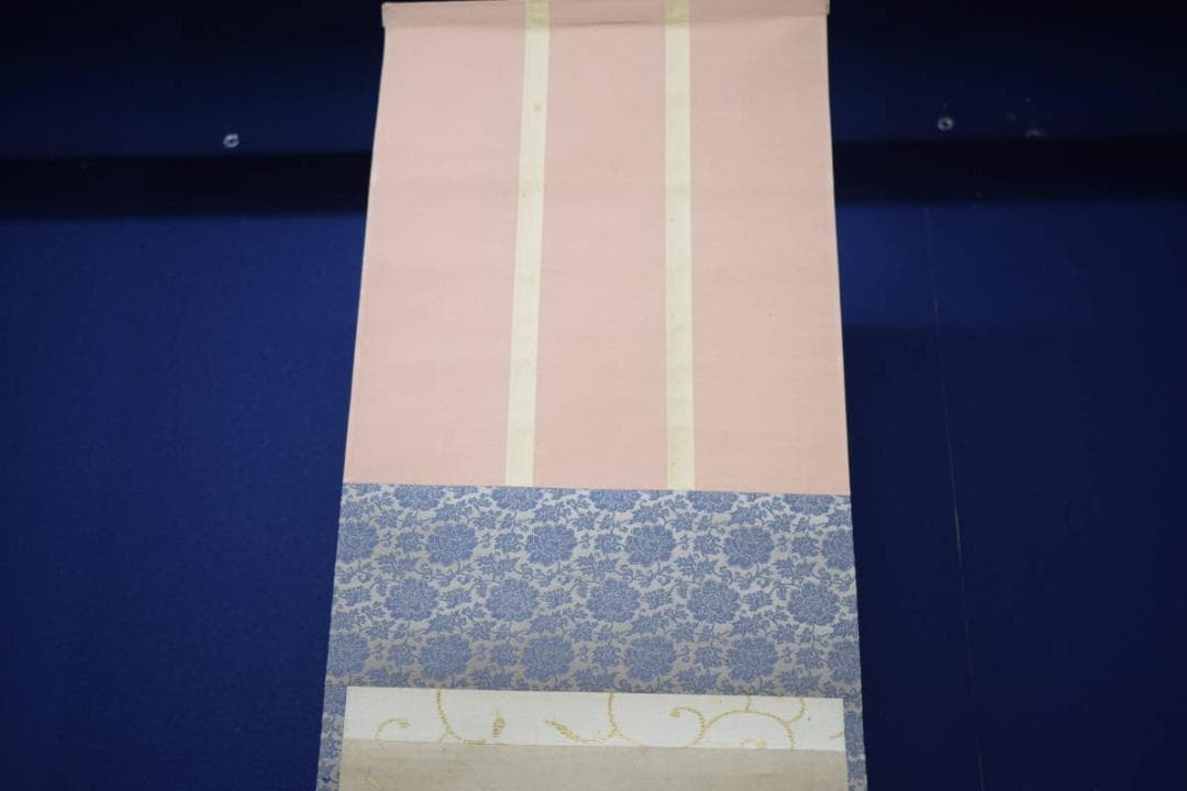 真作/（画）内藤東甫/（賛）横井也有/人物図/萬歳画賛/布袋屋掛軸HJ-167