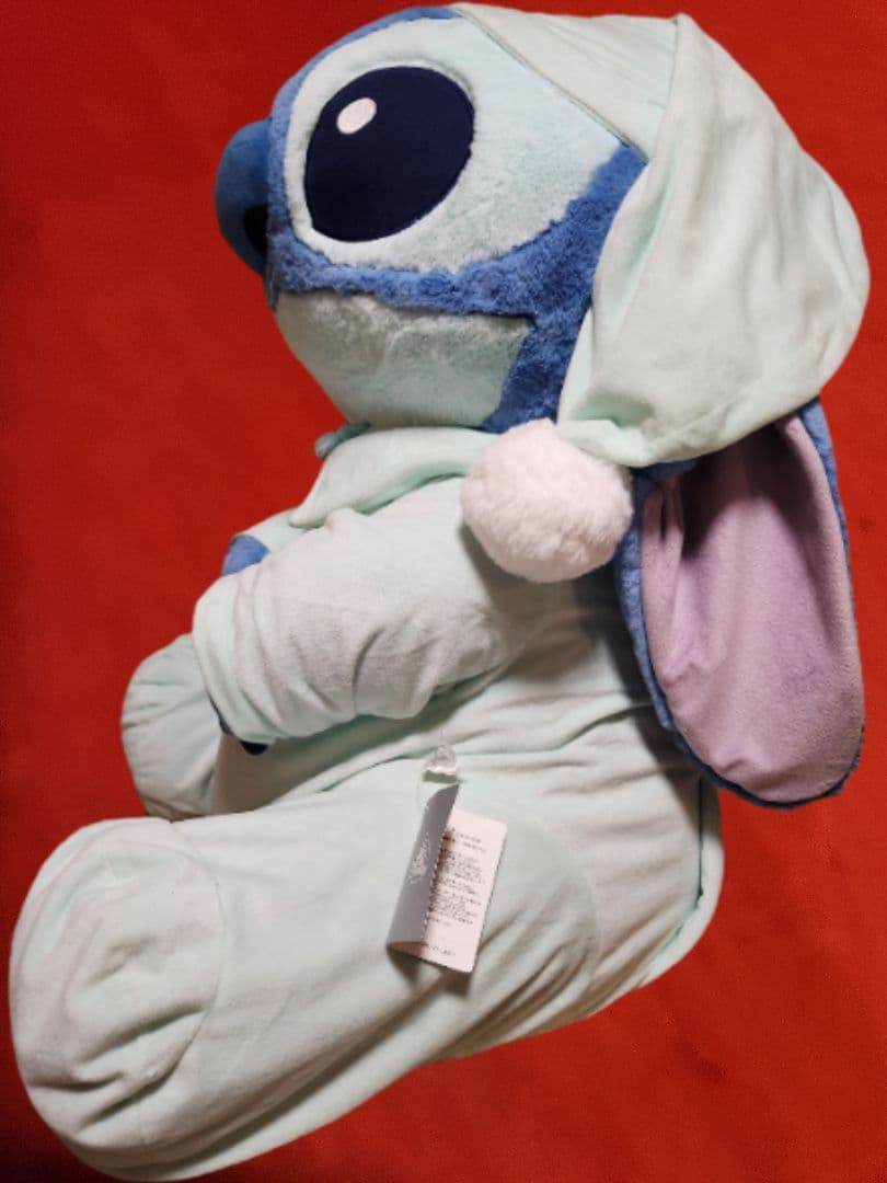 ディズニー　スティッチ　ぬいぐるみ　スーパービッグ　高さ約７５cm　パジャマ