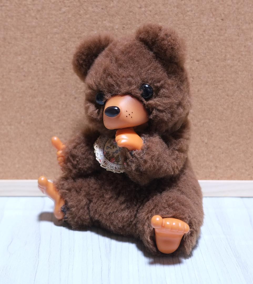 昭和 レトロ こぐまのコロたん 仲間 茶クマ 1970年代 ぬいぐみ