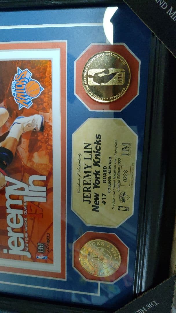 The higland Mint NBA ニックス#17 ジェレミー・リン