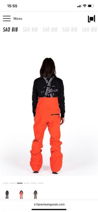 21-22 L1 SAO BIB PNT ビブパンツ