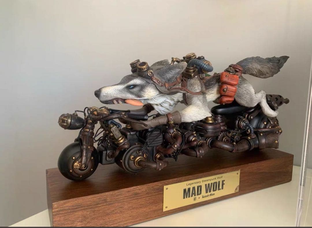 デザイナーズトイ 鎌田光司 狼の機関車 通常版 トレトイフィギュア