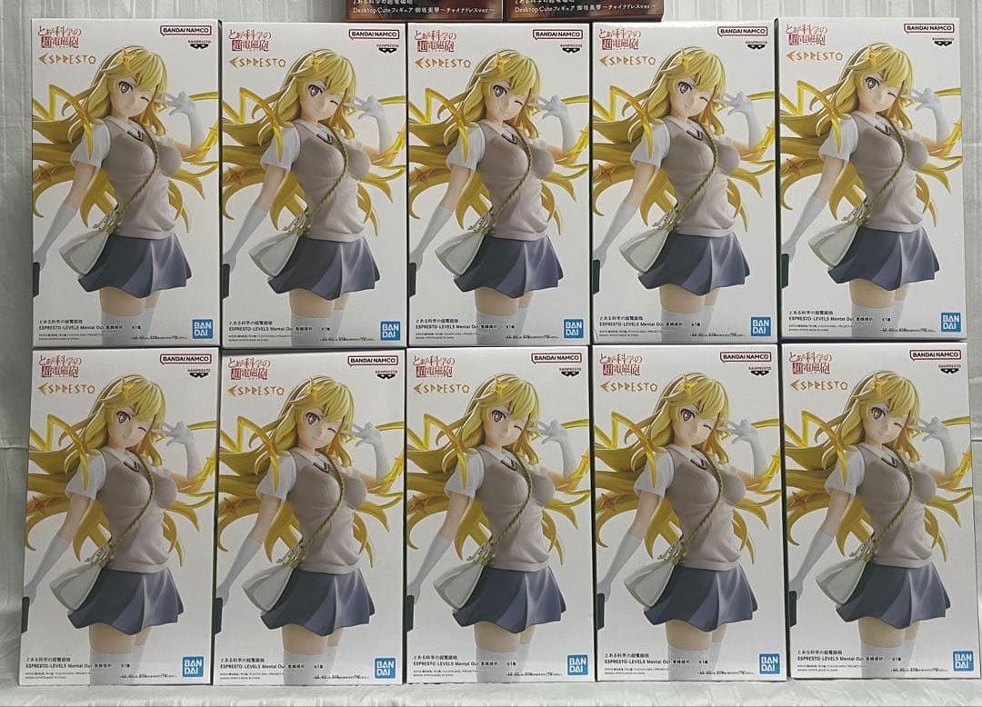 【12個セット】とある科学の超電磁砲 フィギュア★食蜂操祈×10、御坂美琴×2