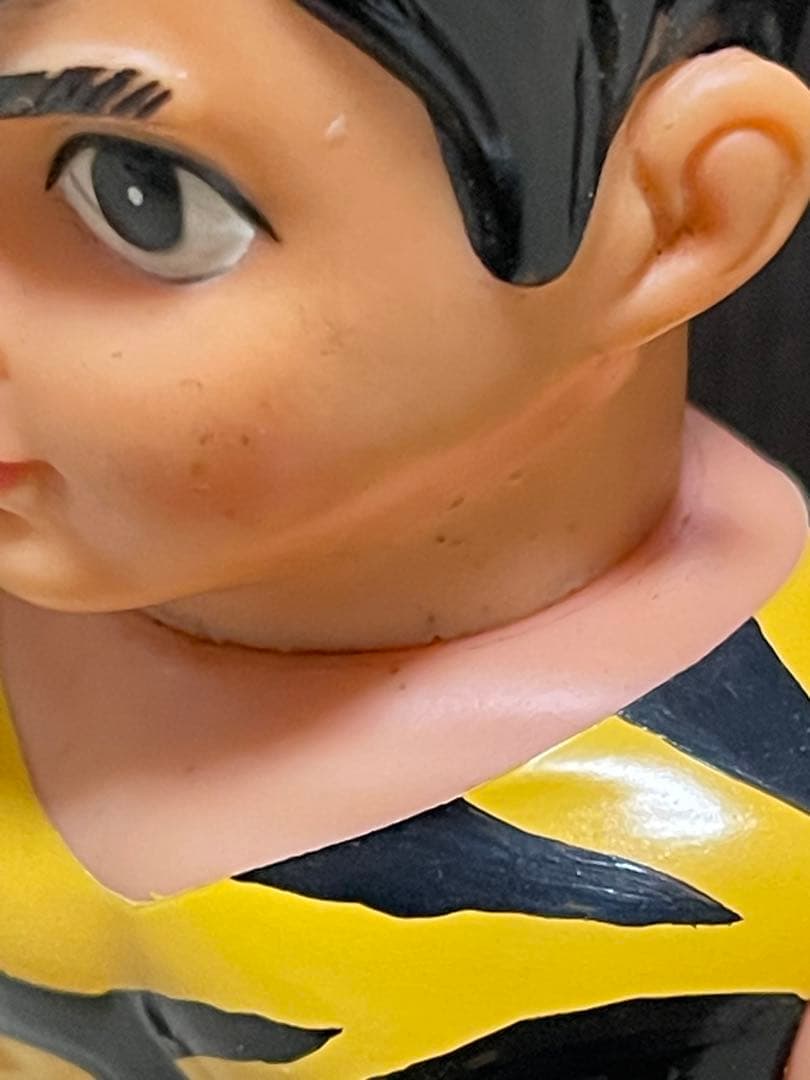 中嶋製作所　タイガーマスク　ソフビ　ビックタイガーリペイント品　面取れフィギュア