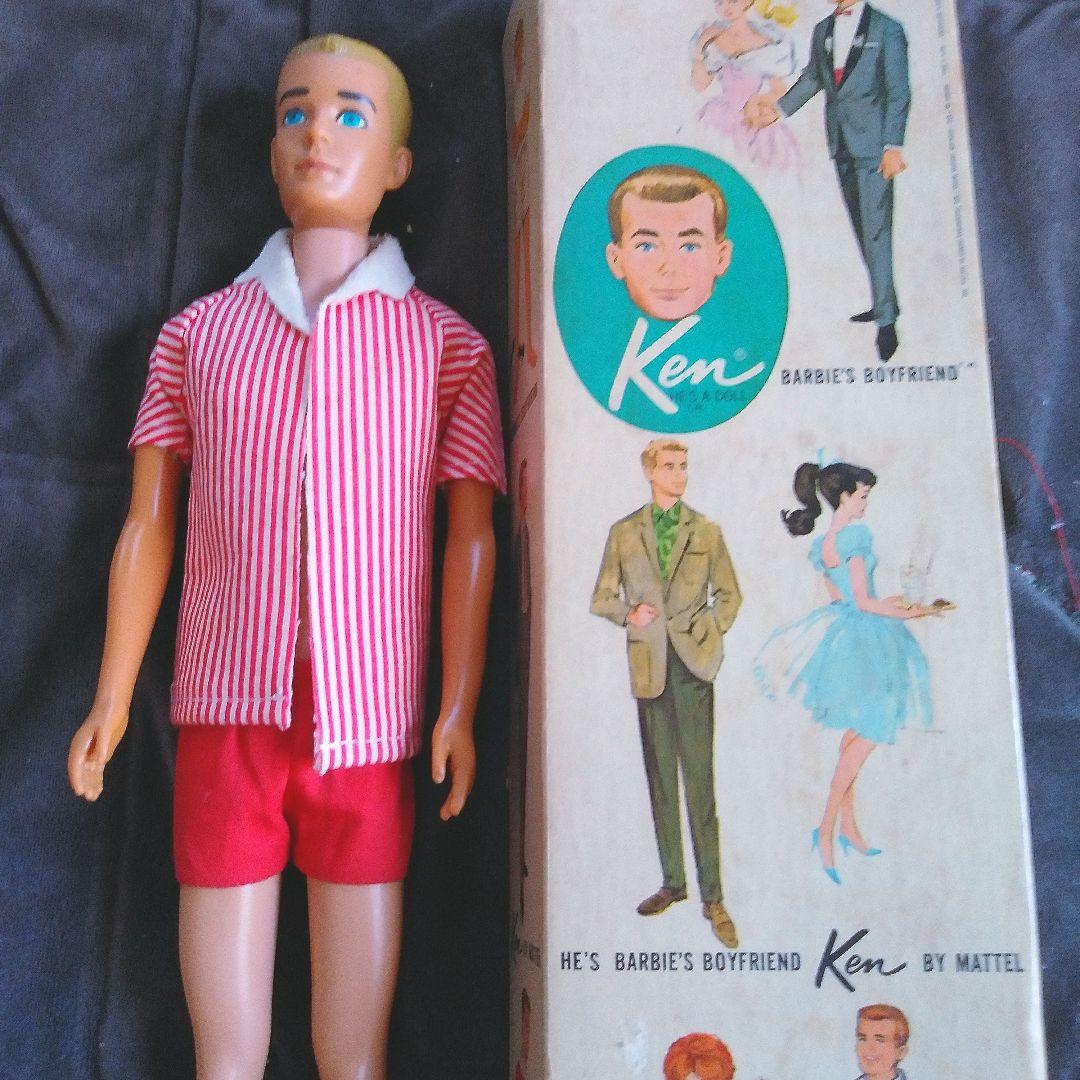 ❣️希少#ビンテージバービー#ケン…1960年#USA製#ケン着せ替え衣装付き～