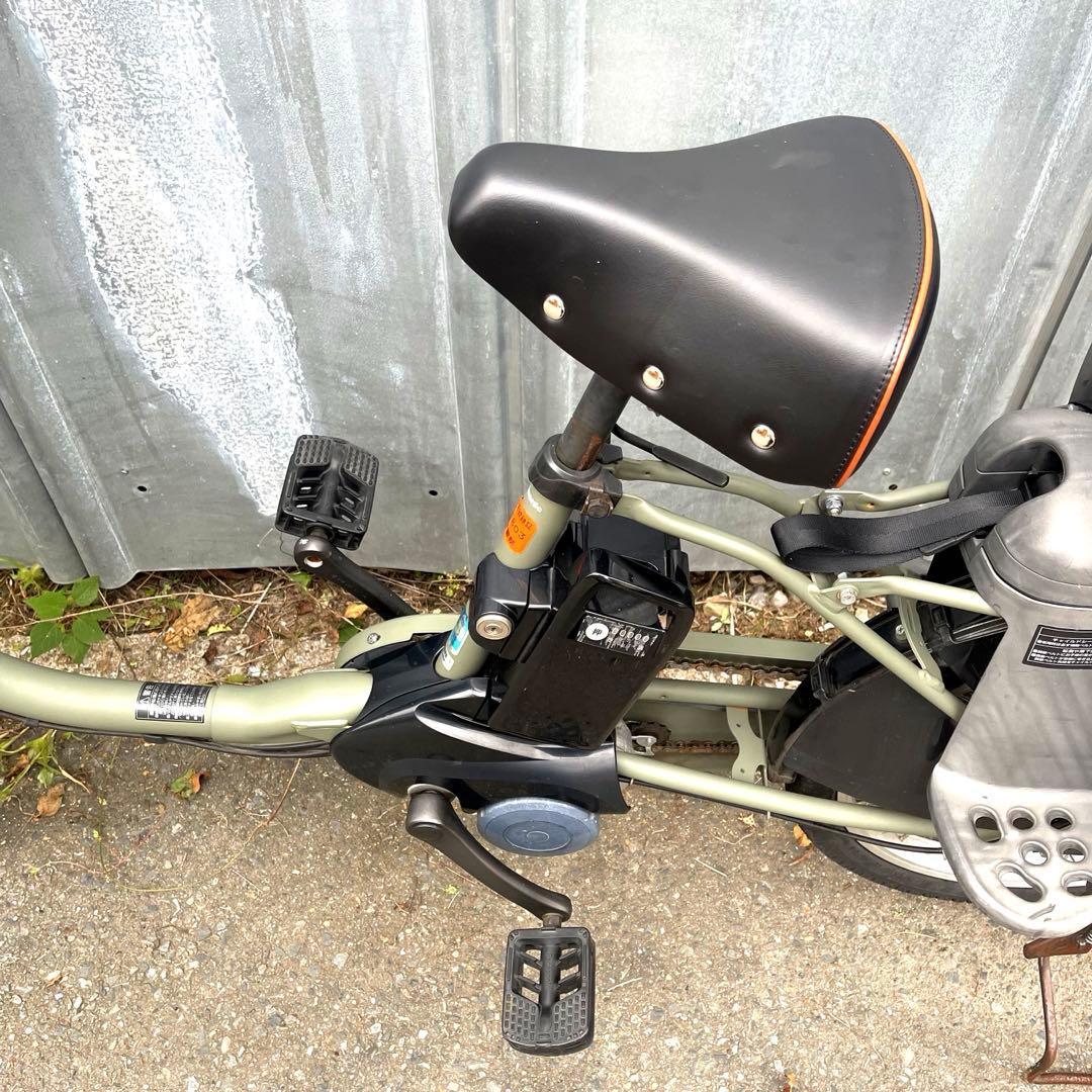 Gutto 電動アシスト自転車 チャイルドシート2つ付き