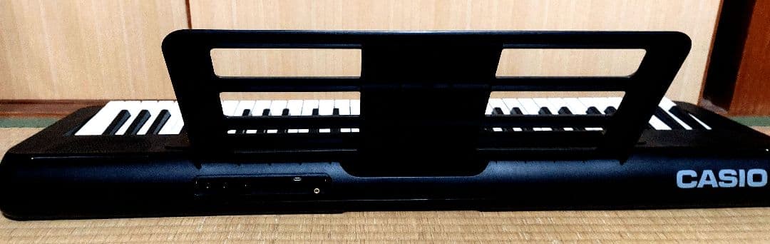 カシオ キーボードCT-S195 66鍵 取説(コピー)、ACアダプター付き
