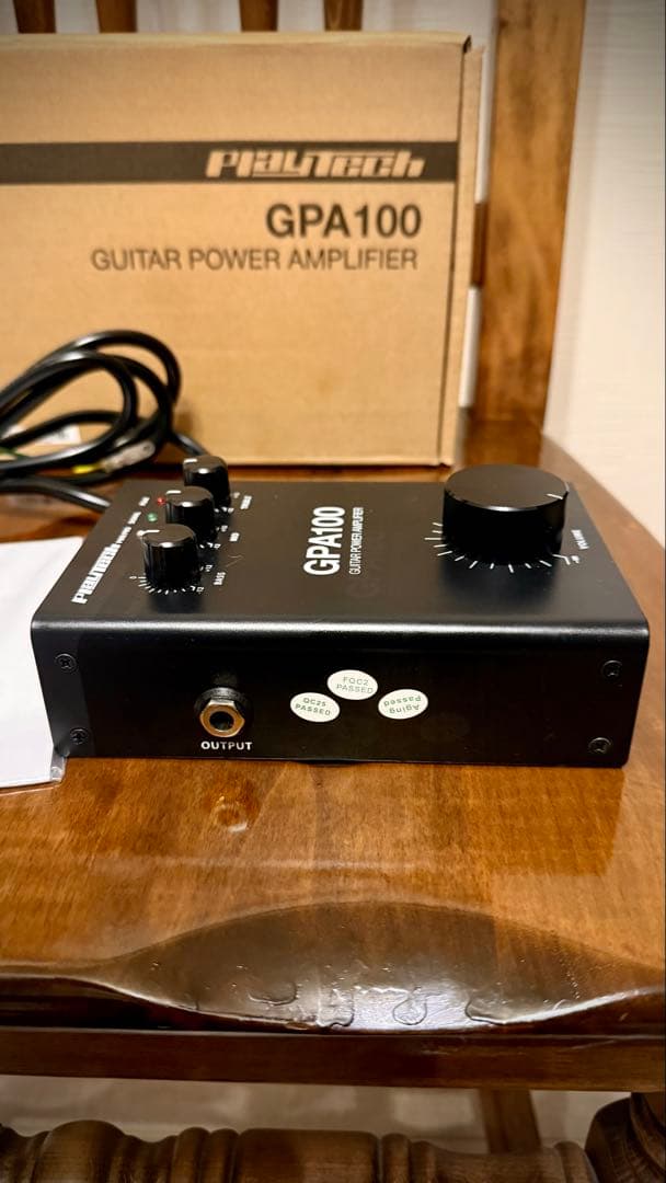 PLAYTECH GPA100 パワーアンプ