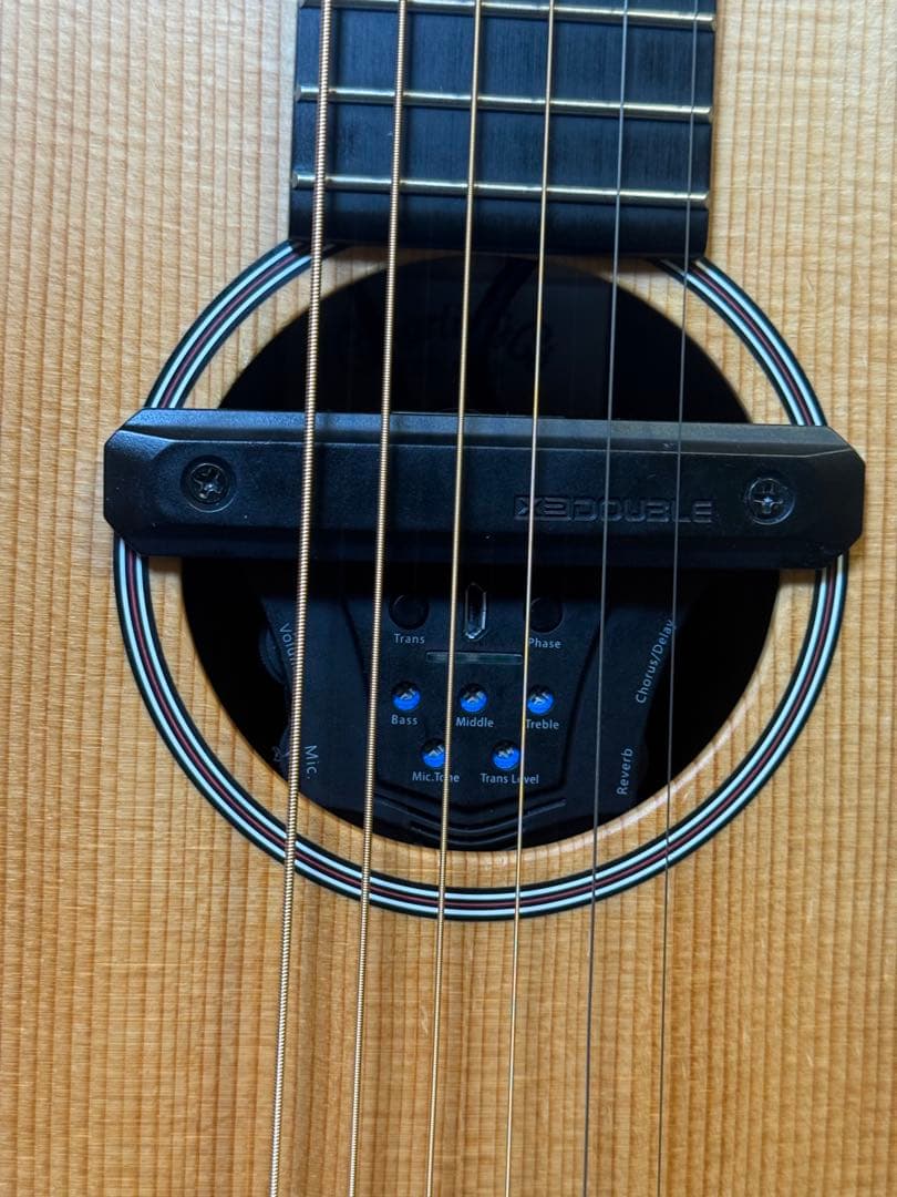 Martin LX1 ピックアップ X2 DOUBL G0付 美品ソフトケース付
