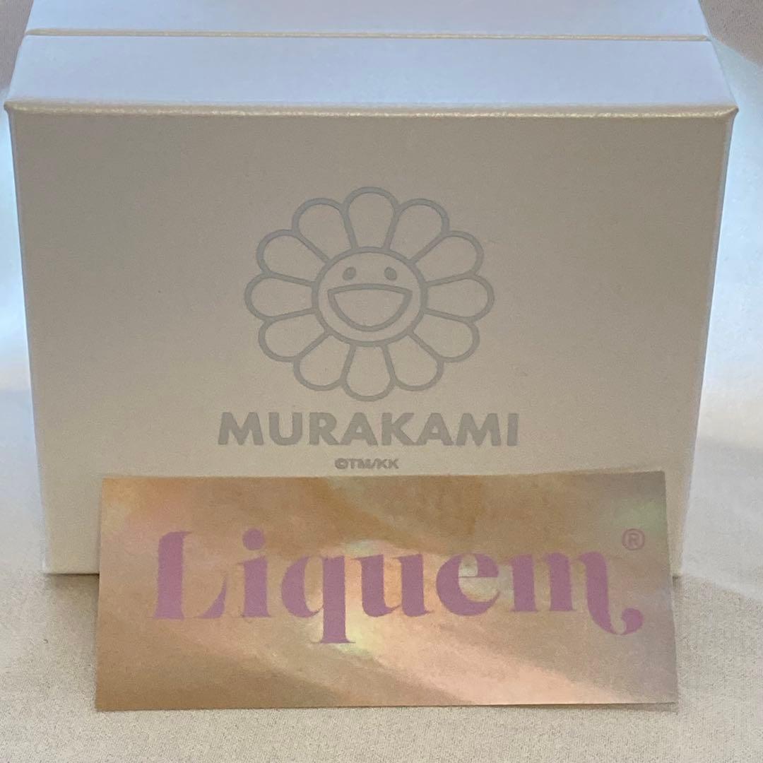 【新品】Liquem 村上隆 コラボ フラワー ピンズ（ブルーx ホワイト）