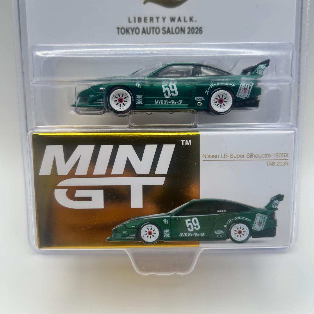 5セットLibertyWalk MINIGT 日産 180sx 東京オートサロン