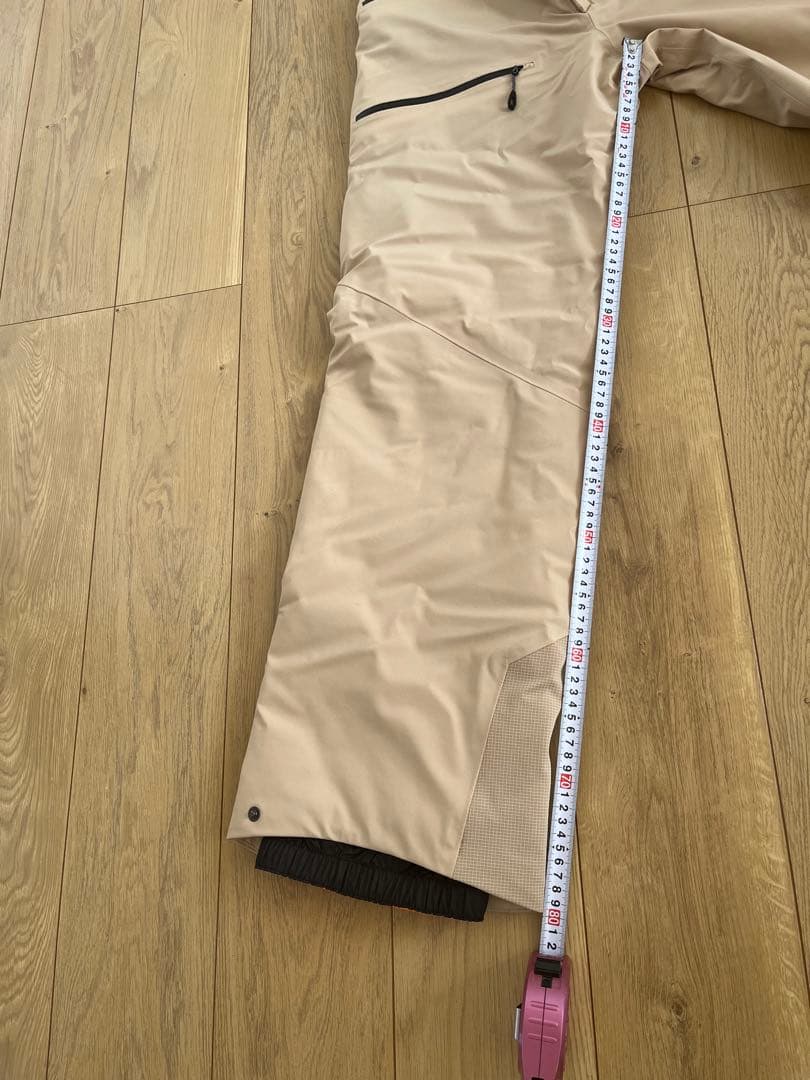 お値下げ中【マムート】ベージュ スキースノーボードパンツ•メンズXS