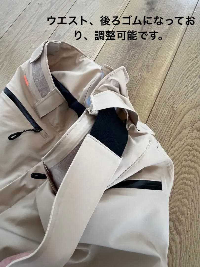 お値下げ中【マムート】ベージュ スキースノーボードパンツ•メンズXS