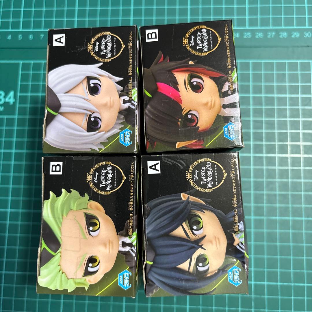 ツイステ qposket フィギュア ディアソムニア寮 セット