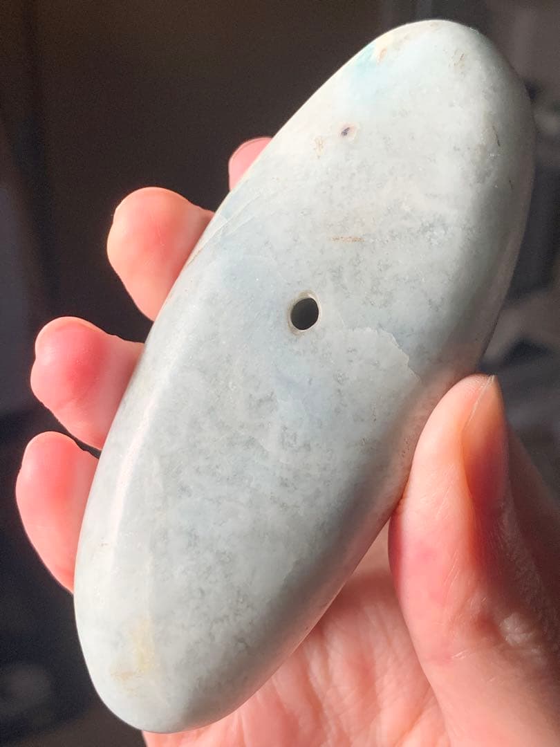 縄文初期　出土品　糸魚川翡翠大珠　時代物　石器　土器　化石　根付　勾玉　古墳期