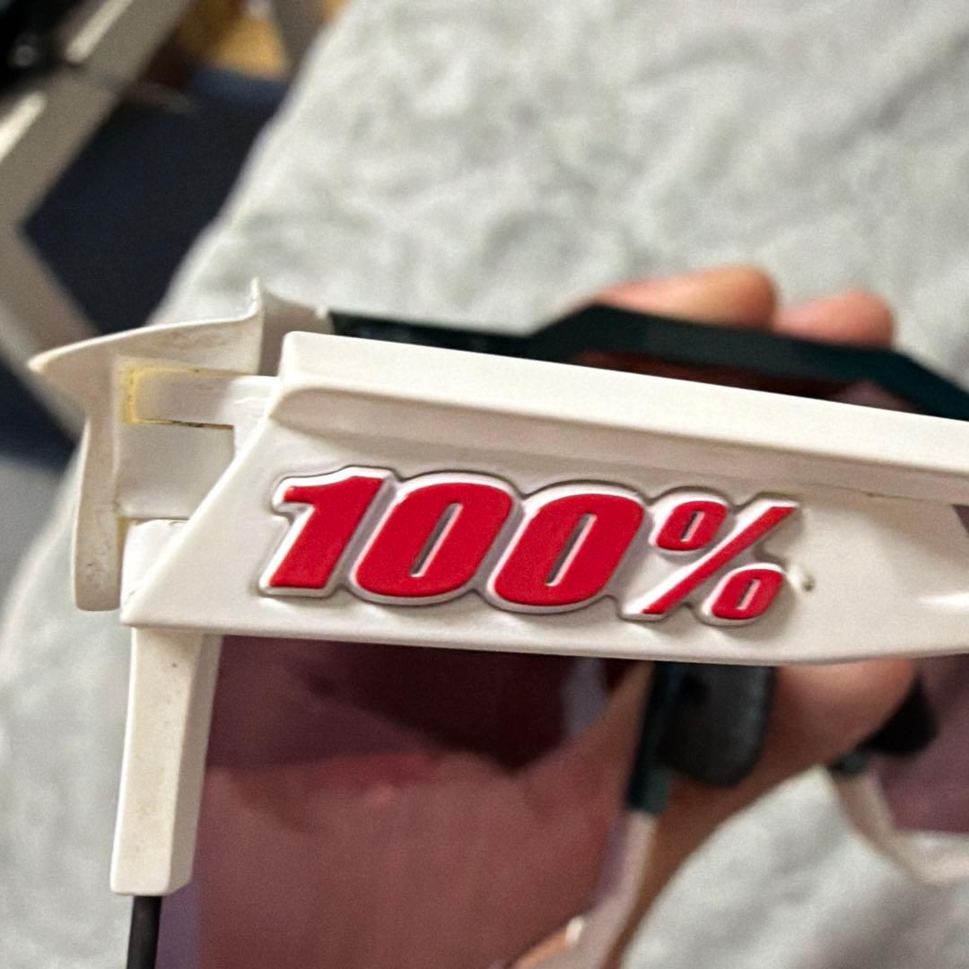 100% スポーツサングラス オーバーサイズ