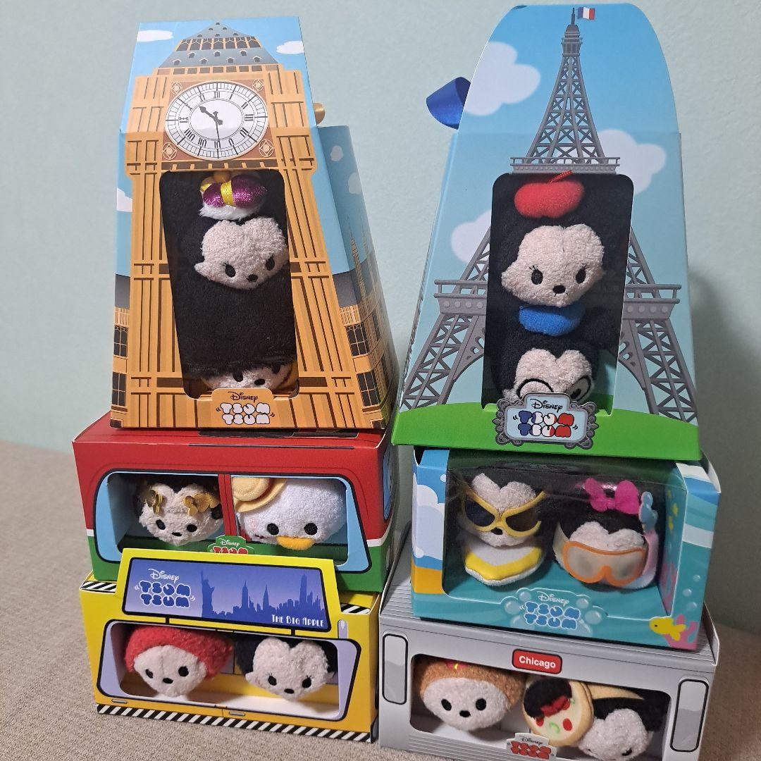ディズニーストア　ツムツム　ワールドシリーズ　全６種　ミッキーマウス　ミニー