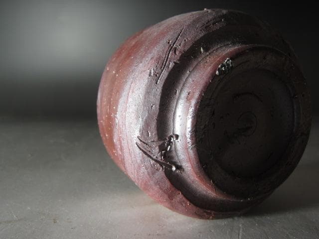 ★　山本陶秀　備前盃　手になじむ一品です★x380