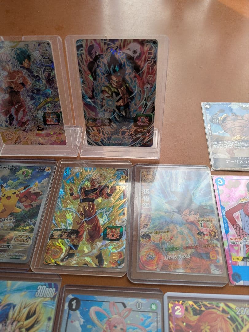 ドラゴンボール カード　ワンピースカード　ポケモンカード　セット