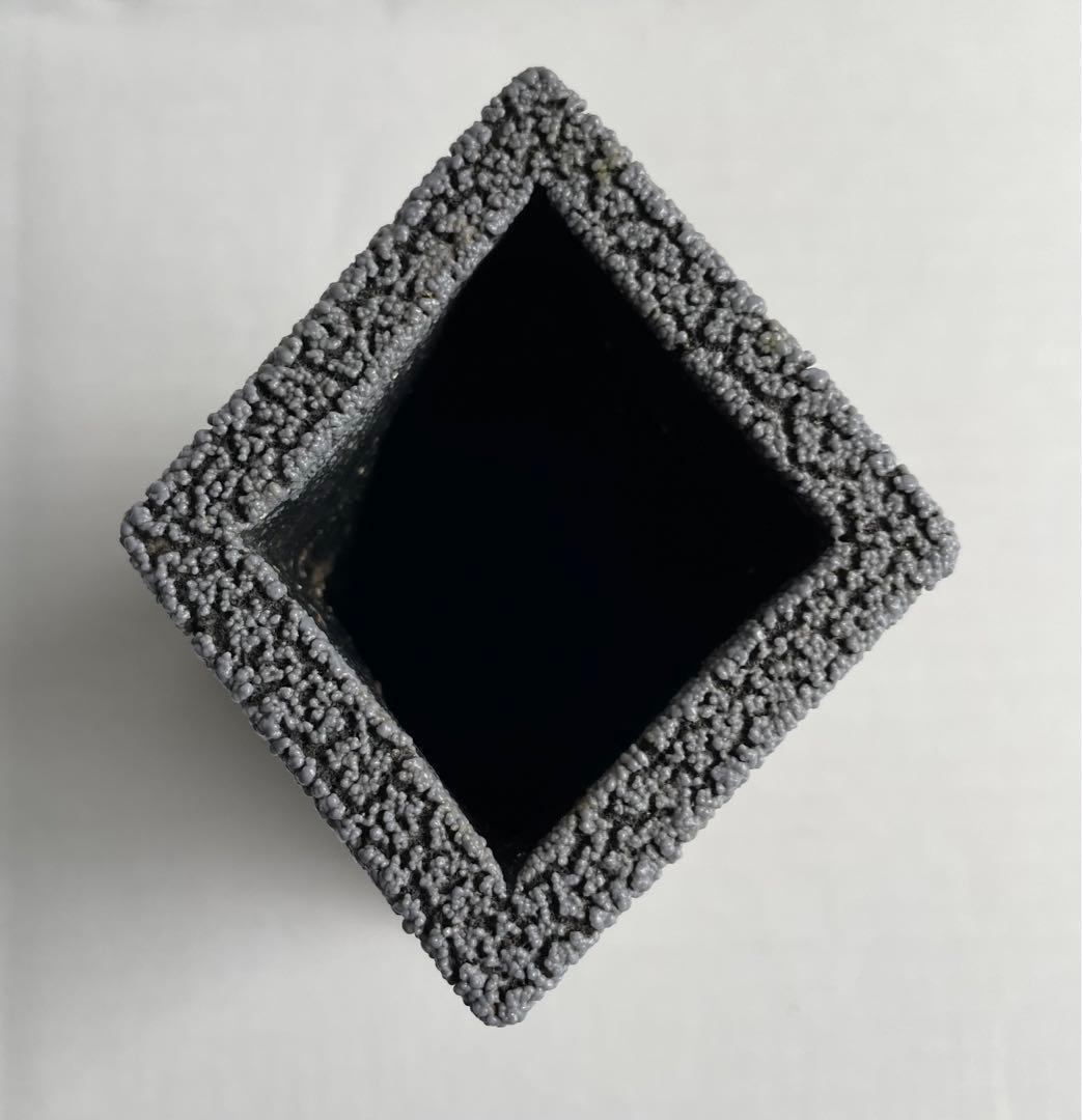 河本太郎　花器【陶芸作品】 花瓶 花器 現代アート 木箱付 インテリア