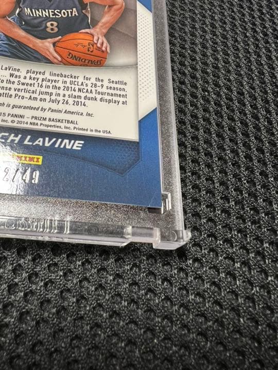 nbaカード Zach LaVine RC auto SELECT /49