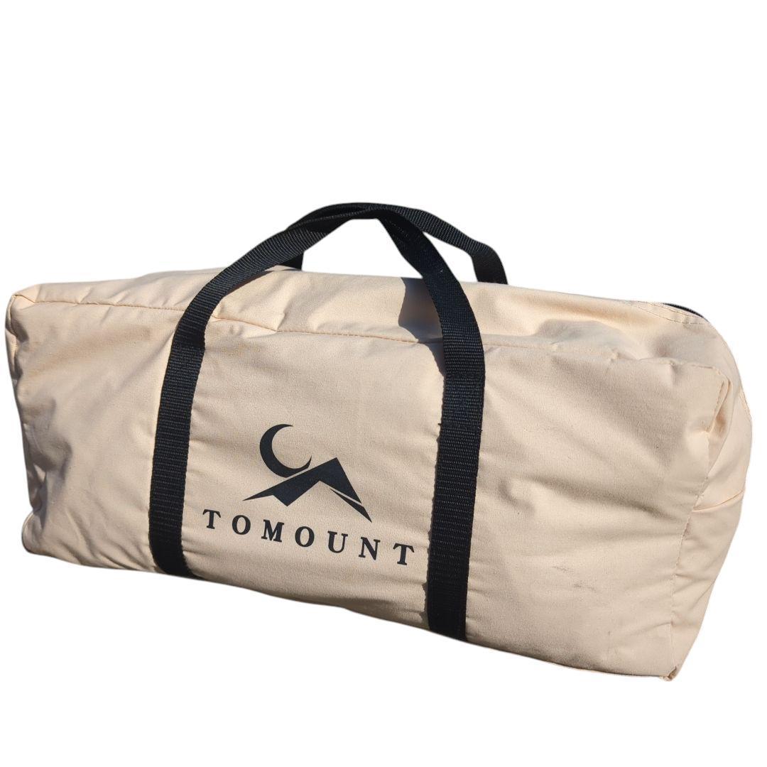 【おまけキャノピーポール】TOMOUNT ソロキャンプ TC素材 パップテント