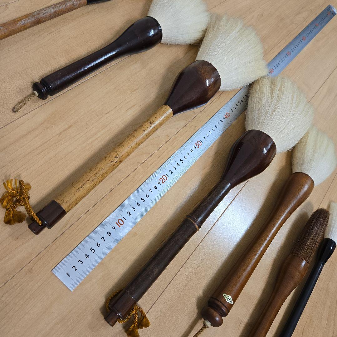 書道筆 大筆 習字 毛筆 6本+1本 まとめ売り