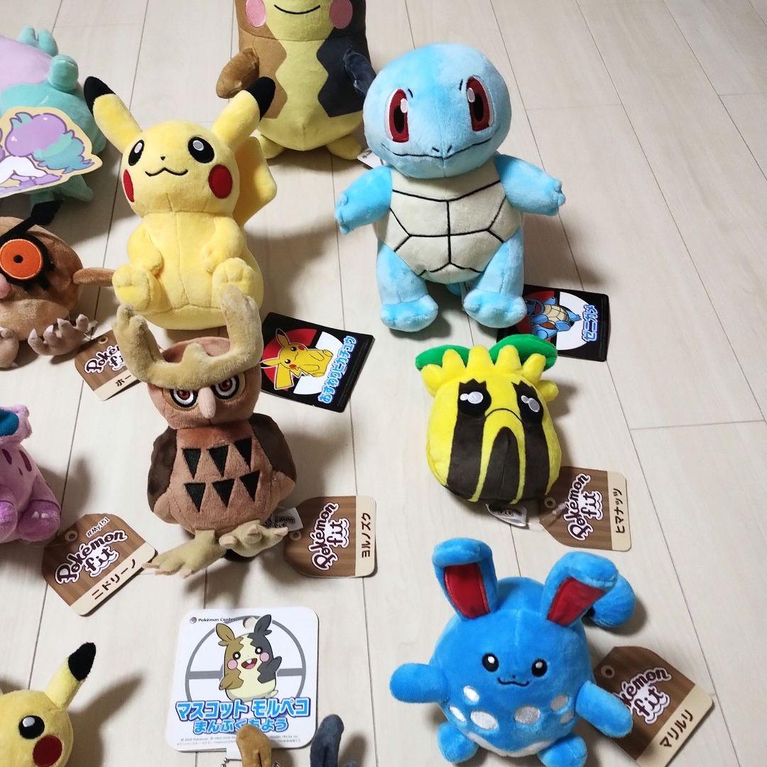 ポケモン　ポケモンセンター　ぬいぐるみ　15個セット