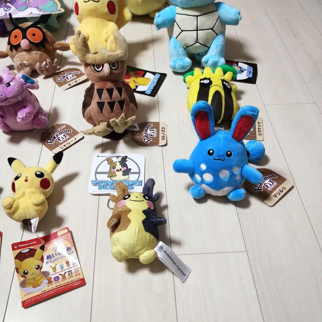 ポケモン　ポケモンセンター　ぬいぐるみ　15個セット