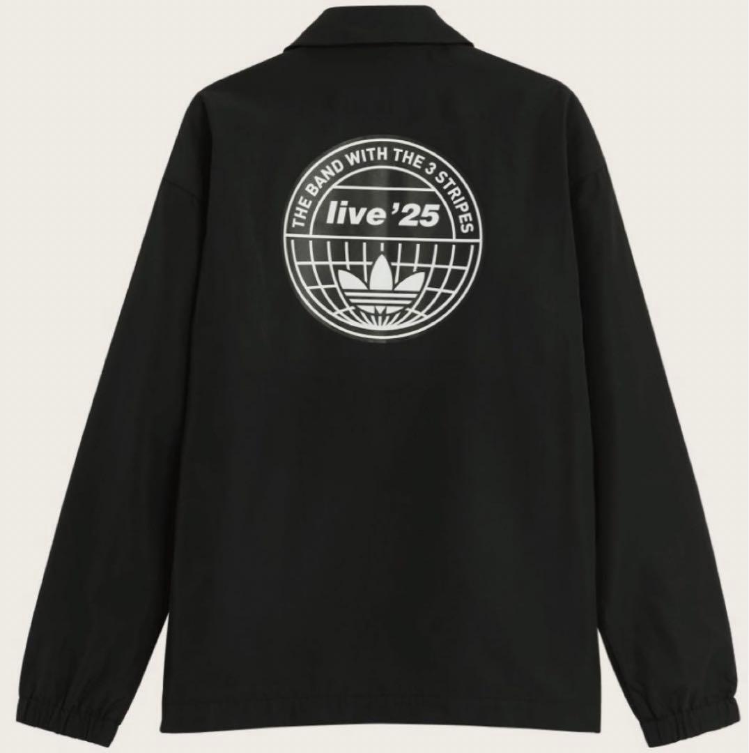 【完売品】﻿ adidas × oasis コーチジャケット　黒　XSサイズ