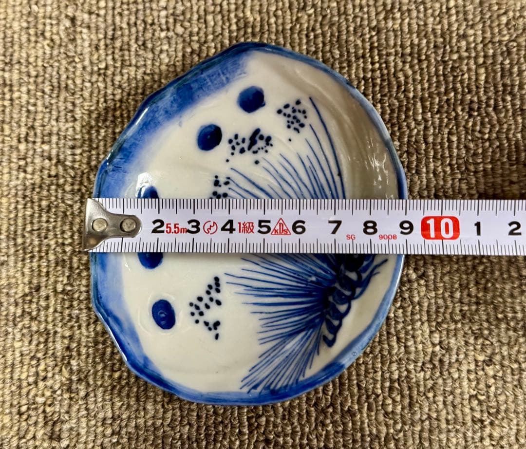 骨董 蝶 源氏香 小皿 豆皿 セット