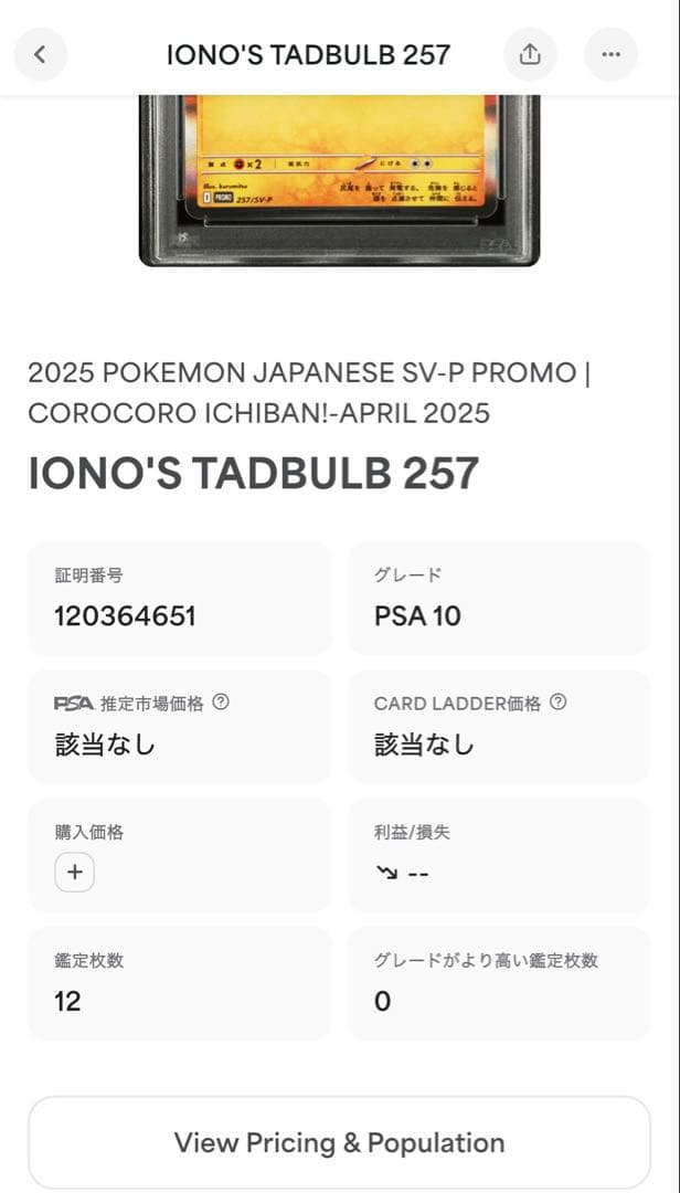 2連番　ナンジャモのズピカ ナンジャモのハラバリーex PSA10