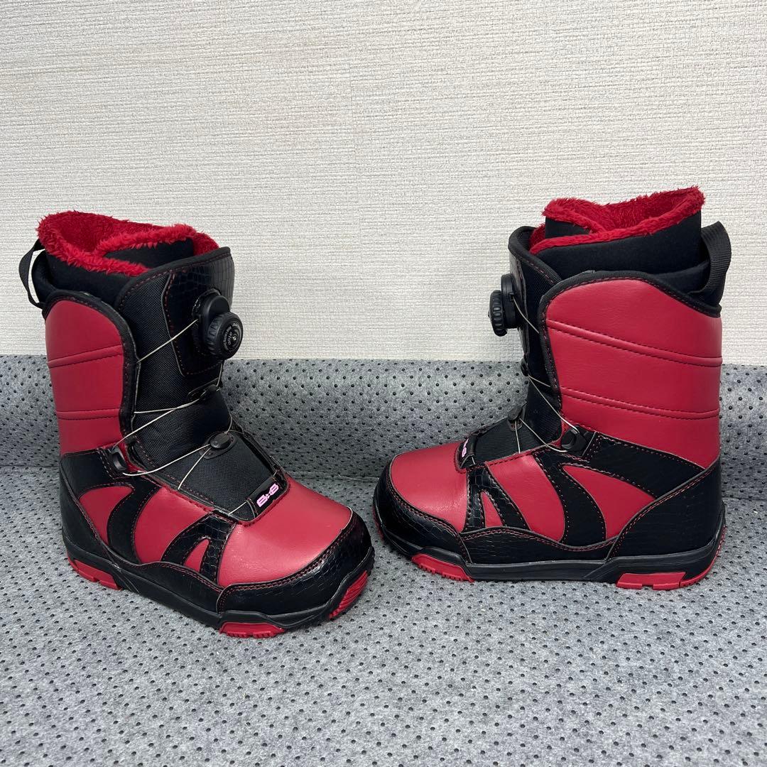 1回使用 美品 24cm BxB レディース ダイヤル スノーボードブーツ