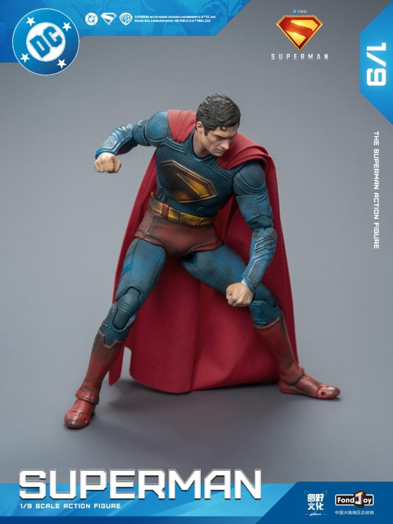 【Fondjoy】新品 正規品 スーパーマン 2025 バトルダメージver.