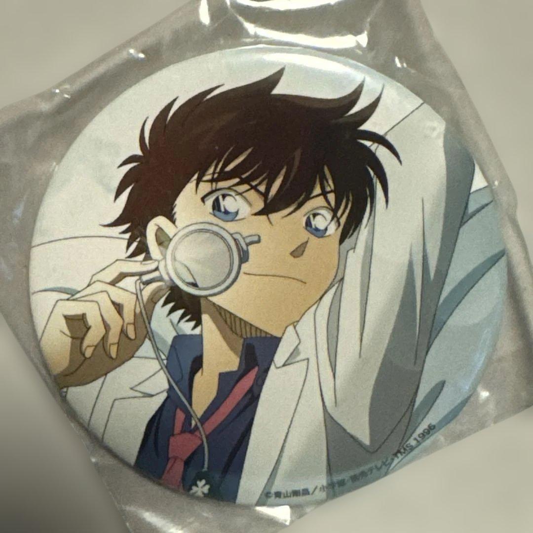 怪盗キッド　缶バッジ「名探偵コナン」限定